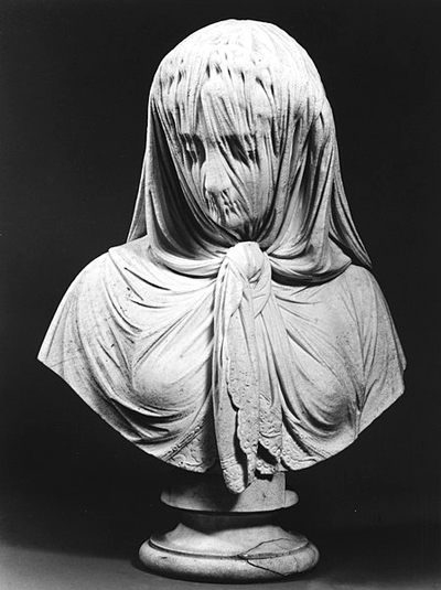 veiled woman