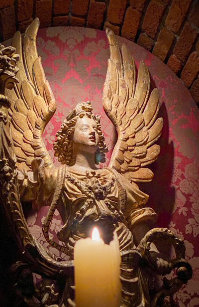 Angel-and-Candle