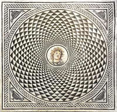 Mosaic-floor